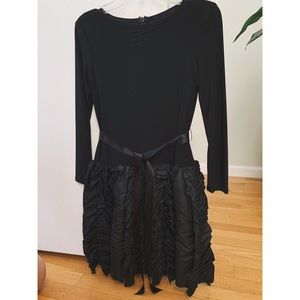 Beautiful black dress, girls size 12